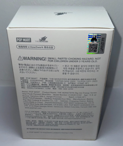 AUTHENTIC POP MART Labubu THE MONSTERS | Big Into Energy Vinyl Face