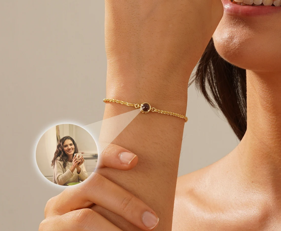 Personalised Projection Photo Bracelets