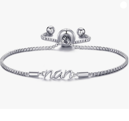 Silver Plated Nan Cubic Zirconia Bracelet