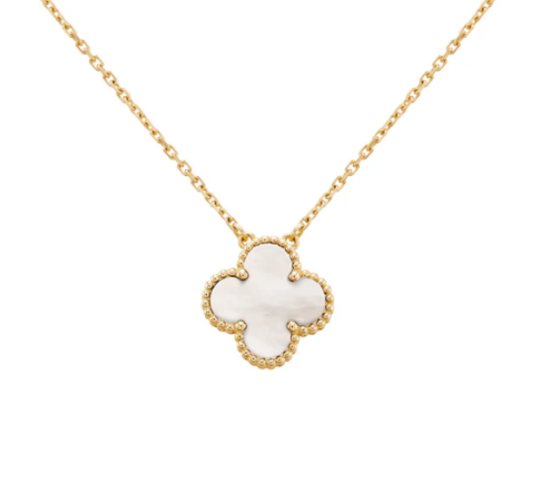 18k Gold Four Leaf Clover Red Jewellery