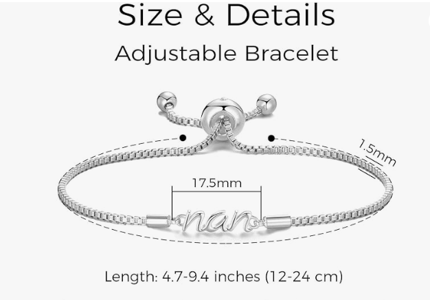 Silver Plated Nan Cubic Zirconia Bracelet