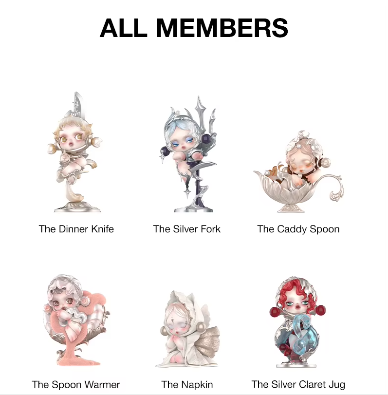 POP MART SKULLPANDA - The Feast Begins Series Figures Blind Box