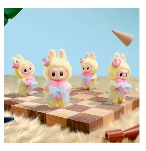 AUTHENTIC POPMART - Let's Checkmate Series-Vinyl Plush