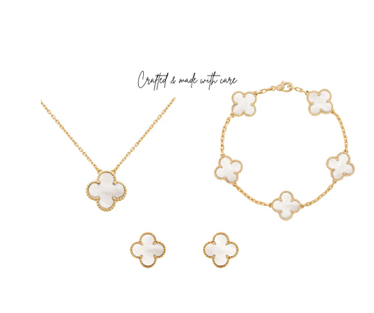 18k Gold Four Leaf Clover Jewellery